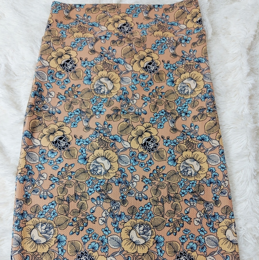 Agnes & Dora Floral Pencil Skirt